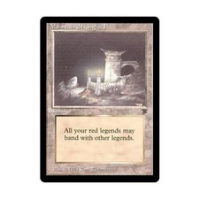 WOTC MtG Legends Mountain Stronghold (U) VG