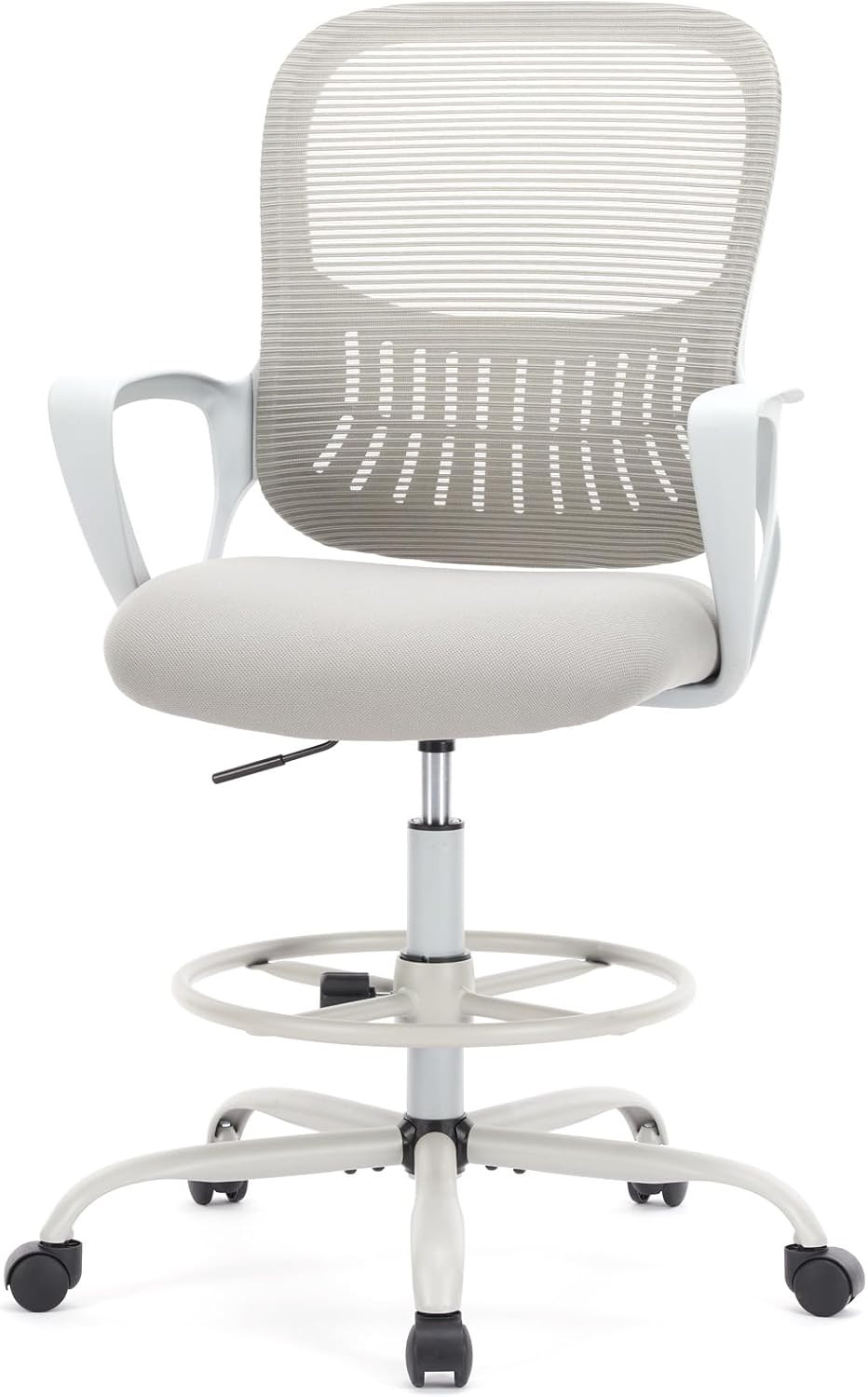 - Ergonomic Tall Office For Standing Desk, Counter With Height Ad