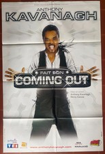 Affiche Schauspiel ANTHONY KAVANAGH FAIT SON COMING OUT 78x117cm 2012