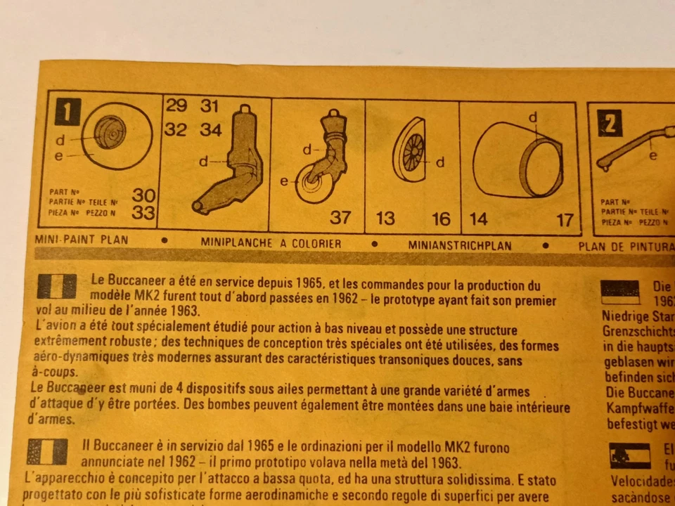 Matchbox Buccaneer S2B PK 106  scale 1:72 NO DECALS , NO CUPOLINO CABINA - Immagine 4 di 4