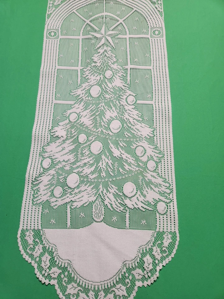 Heritage NEW WALL DECOR w/Hanger Cristmas Tree, white color. - Image 2 of 4