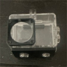 Clear Plastic Waterproof Camera Case Housing Water Resistant Black