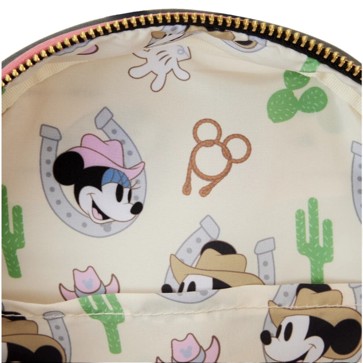 Western Mickey Mouse Cosplay Mini Backpack (Unopened) Loungefly Disney Western Mickey Mouse Cosplay Mini Backpack  main image 3