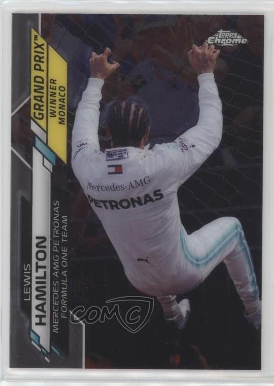 2020 Topps Chrome Formula 1 Grand Prix Winners Lewis Hamilton #138 1e7g