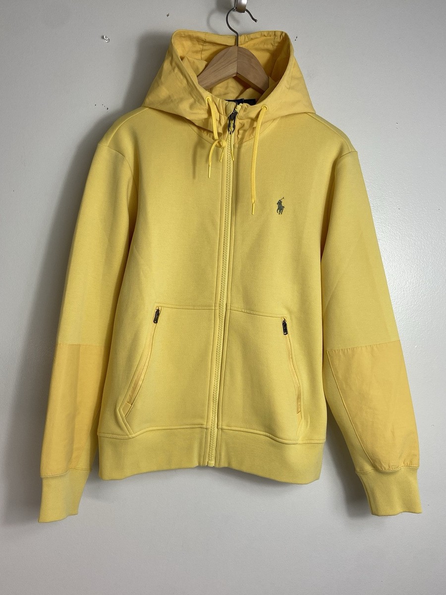 Polo Ralph Lauren S P Double Knit Hybrid High Neck Full Zip Jacket
