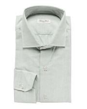 NWT SALVATORE PICCOLO DRESS SHIRT Napoli cotton handmade luxury Italy 42 16 1/2