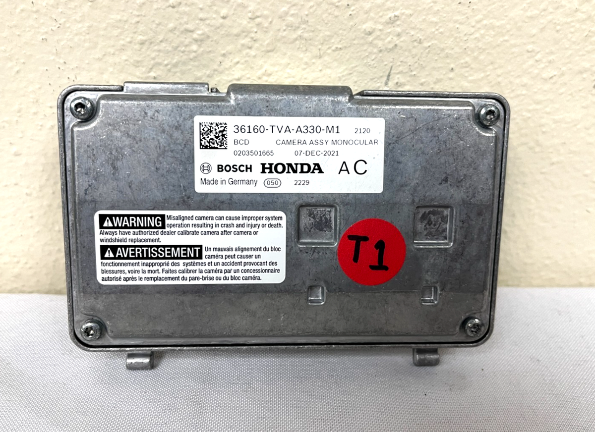 2021-2022 Honda Accord Windshield Lane Assist Departure Camera