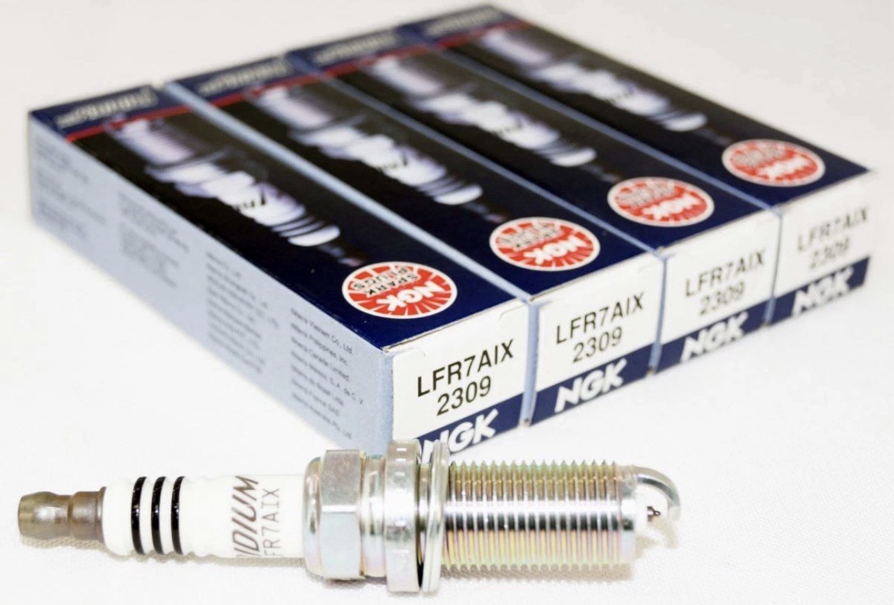 4 Pack Genuine Authentic NGK 2309 Iridium IX Spark Plugs LFR7AIX Yamaha PWC 1.8L