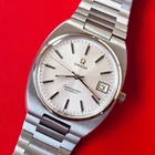 VINTAGE 1978  MEN  OMEGA  SEAMASTER  CAL  1010  AUTOMATIC  DATE  SERVICED  CLEAN