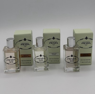 Prada Infusion Mini Trio Set   d Iris, Santal Chai, Vanille EDP 7.5 ml Each