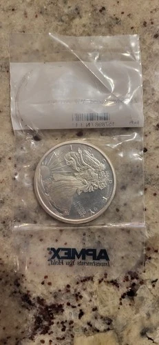 Walking Liberty Silver Round 2 oz .999 Fine Golden State Mint