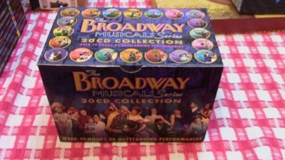 The Broadway Musical Series 20 CD Collection Boxed Set Excellent Condition