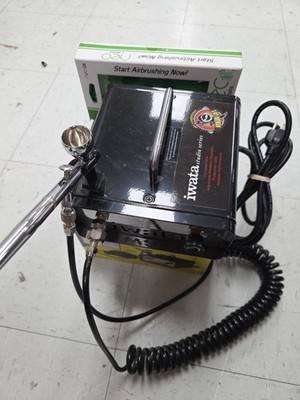 Iwata I5-35M Studio Series Ninja Jet Air Brush Compressor & Neo Air Brush! Read!