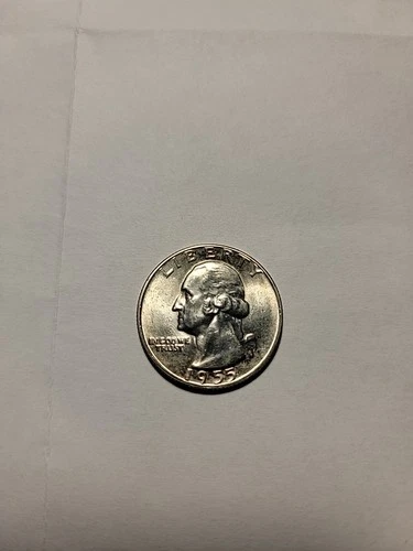 1955-P  Washington Quarter Gem BU 90% Silver
