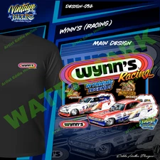 Wynns Funny cars T-Shirt (032)