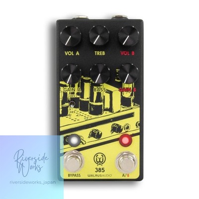 Walrus Audio 385 Overdrive MKII gelb Effektpedal für Gitarre