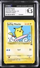 CGC 9.5 MINT+ Surfing Pikachu 28 Pokemon League Black Star Promos Pokemon Card