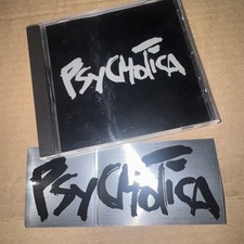 Psychotica EP Promo CD Alien Love Freedom Of Choice Glam Hard Rock Metal + Stckr