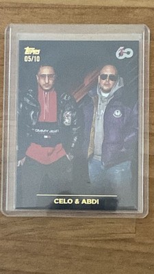 2024 Topps Bundesliga 60 Years Celebration - Celo & Abdi /10 Musician
