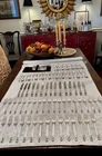 Royal Danish by International Sterling Silver Flatware 116 Pcs EXCEL 13 LBS 1 oz
