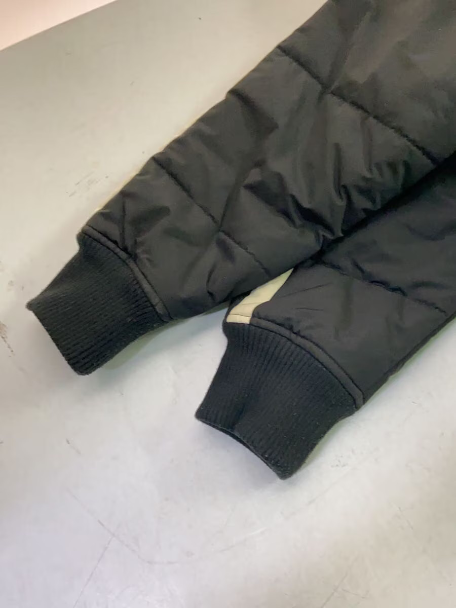 Schott Down Jacket M -- Black Solid Color 782-225… - image 6