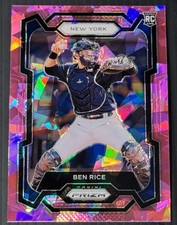 2024 Panini Prizm - Ben Rice #272 Pink Ice Prizm (RC)