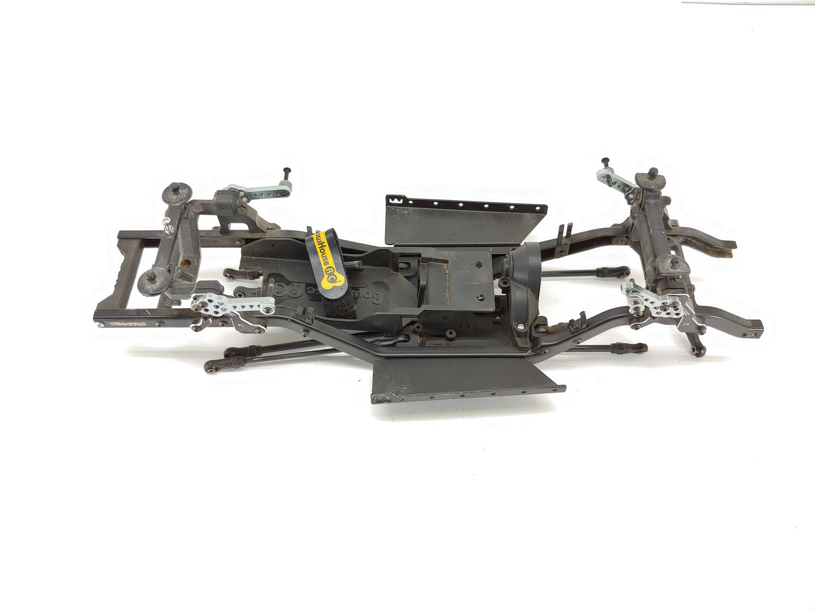 Traxxas TRX-4 Metal Chassis Frame w/ Skidplate, Samix Aluminum Towers, Links etc