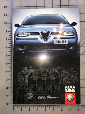 1998 Alfa Romeo 156 Brochure Original Dutch