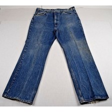 Vintage Levis 517 Jeans 36 x 29 80s Boot Cut 20517 0217 Orange Tab Made USA 1986