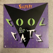 Squeeze Cool For Cats Lp Vinyl Record 1979 New Wave Vg+ Album RARE