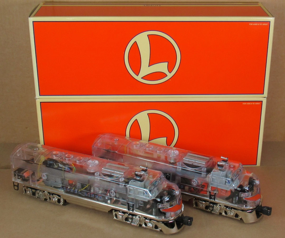 Lionel Parts 622-12 – Set Of 4 Headlight Lenses For Most O Gauge Diesel Locomotives