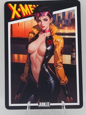 X-Men Jubilee Comic Book Sexy Hot Spicy ACEO Custom Trading Card