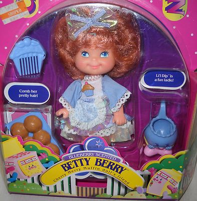 2871 NRFB Mattel Vintage Cherry Merry Muffin Betty Berry Blueberry