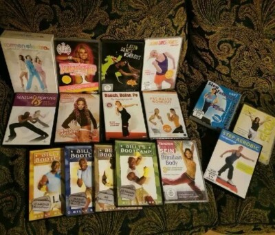 18tlg - Fit werden Abnehmen DVD Set Carmen Electra Billy's Bootcamp Zumba uvm