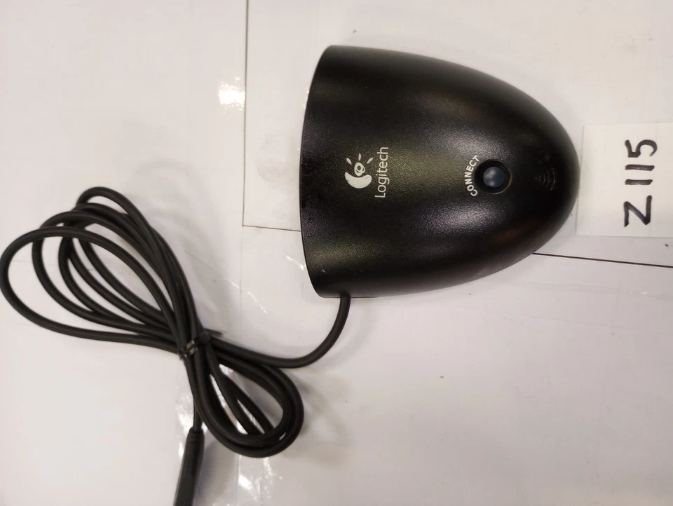 Genuine Logitech (C-BN4) Solid Black Fast RF Cordless USB Mouse Receiver *READ* - Image 2 of 4