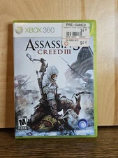 Assassin's Creed III 3 (Microsoft Xbox 360, 2012) Complete - Cleaned, Tested