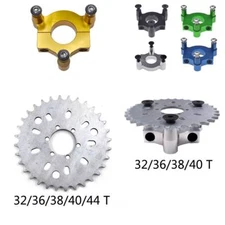 32-40T Sprocket /1.5" Adapter/Chain Tensioner For 415 chain 80cc Motorized Bike