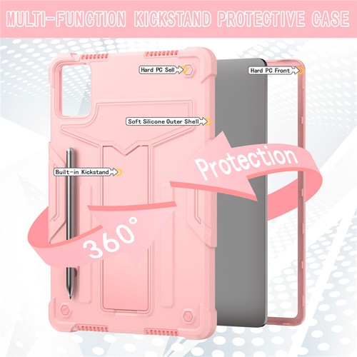 Kids Shockproof Heavy Duty Hard Stand Case Cover For Lenovo Tab M11 TB330FU 11" - Picture 20 of 55