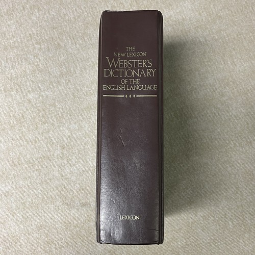 New Lexicon Webster's Dictionary of English Language Encyclopedic Edition 1987 - Picture 3 of 10