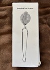 Snap Ball Tea Strainer, 3 Pack Stainless Steel- NIP