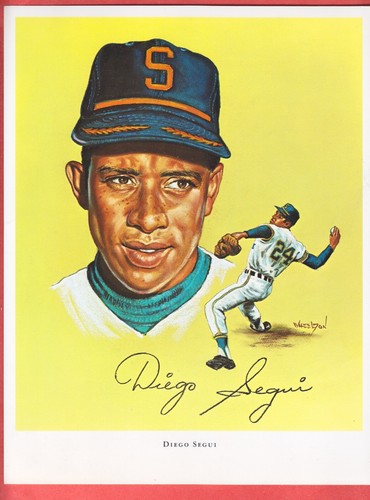1969 WHEELDON SEATTLE PILOTS 8.5 X 11 PRINTS COMPLETE SET OF 8 EM - Picture 3 of 3