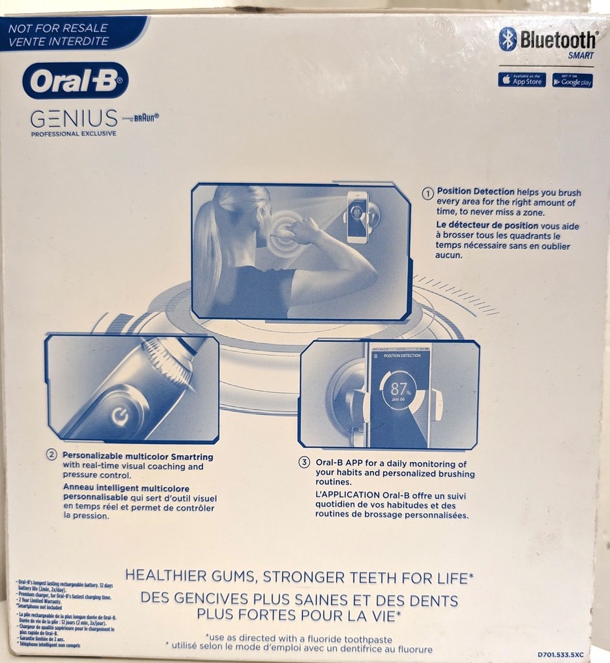 OralB Genius Dental Professional Trial Kit NEW eBay