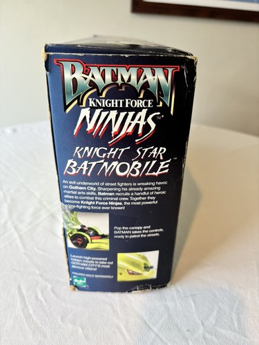 Batman Knight Force Ninja Night Star Batmobile Esclusiva Figura Batman - Foto 5 di 7