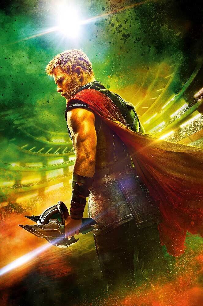Marvel Thor Ragnarok Textless Movie Premium POSTER MADE IN