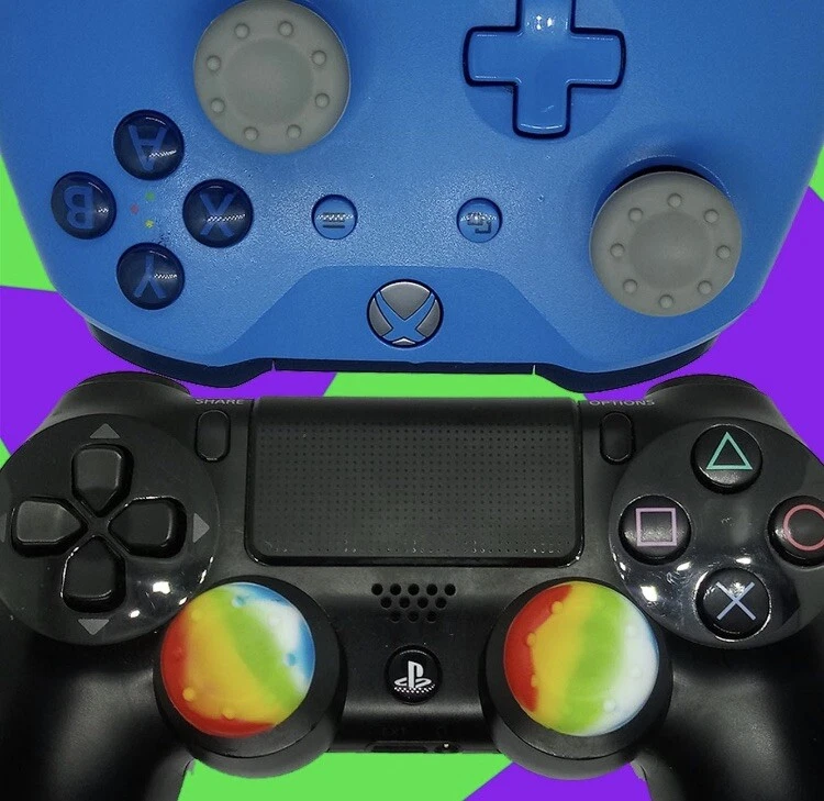 50x Thumb Stick Grips silicone PS5bXbox S One 360 Wii U Controller Cover Cap - Image 2 of 3