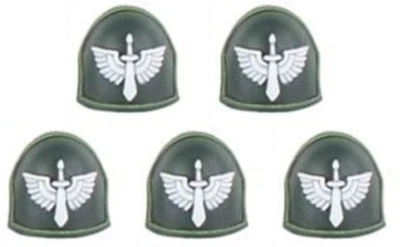 GAMES WORKSHOP Dark Angels Upgrades 5x Phobos Shoulder Pads - Space Marines - Warhammer 40K