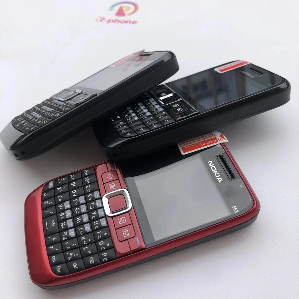  Original NOKIA E63 3G Wifi Bluetooth Camera 2MP Mp3 Player Mobile Bar Unlocked  - Image 2 of 4