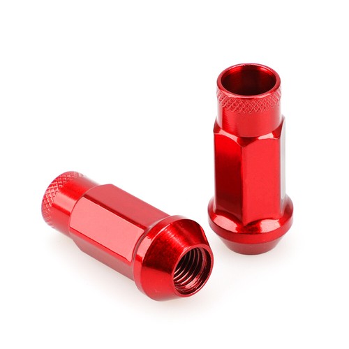 20PCS Car M12x1.5 Open End Lug Nut Set 48mm Steel Wheel Nuts Bolts with Socket - Picture 8 of 21