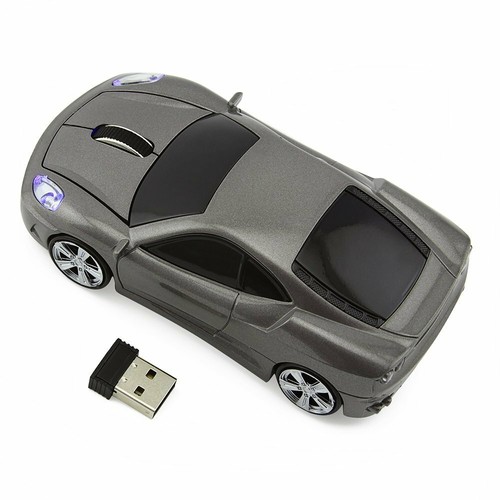 USB Wireless Racing Sport Car Cordless Optical Mouse Mice for Laptop PC 2.4GHZ - Picture 40 of 51