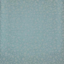 By 1/2 Yard Ellen's Florals Tiny Flowers Light Blue Floral David Textiles Fabric